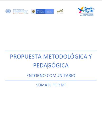 Componente 1. Entorno comunitario