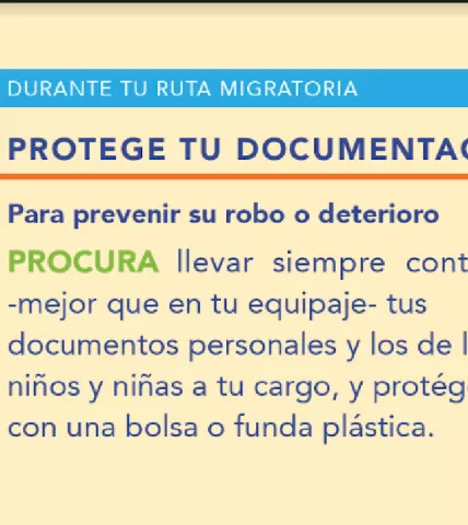 Mensajes Protección de la ruta - Durante tu ruta Seguridad Evita 2