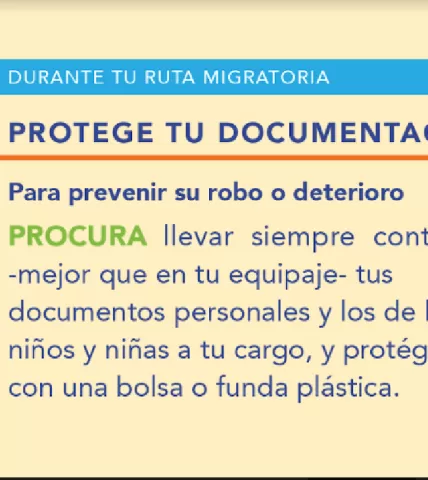 Mensajes Protección de la ruta - Durante tu ruta Seguridad Evita 3